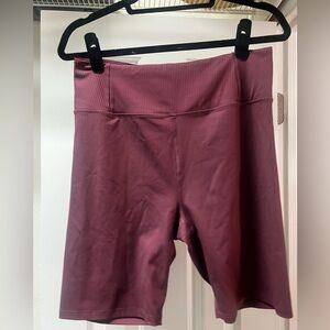 Girlfriend Collective Ribbed Bike Shorts